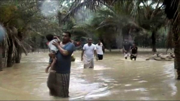 Ciclone tropicale in Oman,