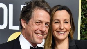 Hugh Grant e la fidanzata svedese 39enne Anna Eberstein