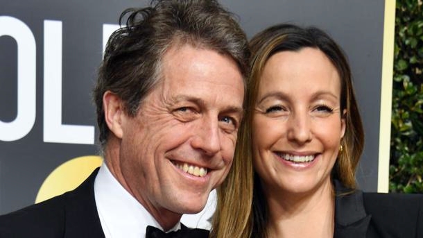 Hugh Grant e la fidanzata svedese 39enne Anna Eberstein