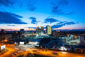 Milano-Porta Nuova in costruzione