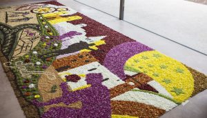 Villa Mosaici Spello_inaugurazione infiorata