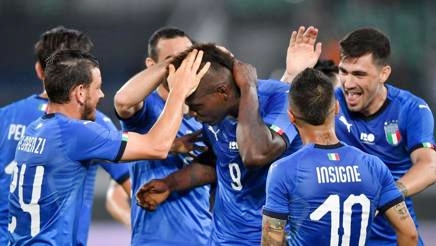 Buona la prima di Mancini, Italia- Arabia Saudita 2-1. in gol Balo