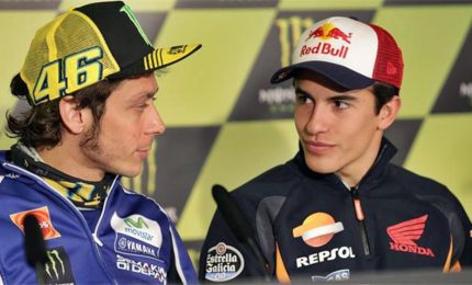 L'omaggio inaspettato di Marquez a Rossi: "Cose incredibili a 39 anni"
