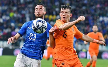 Italia-Olanda 1-1, a Zaza risponde nel finale Aké