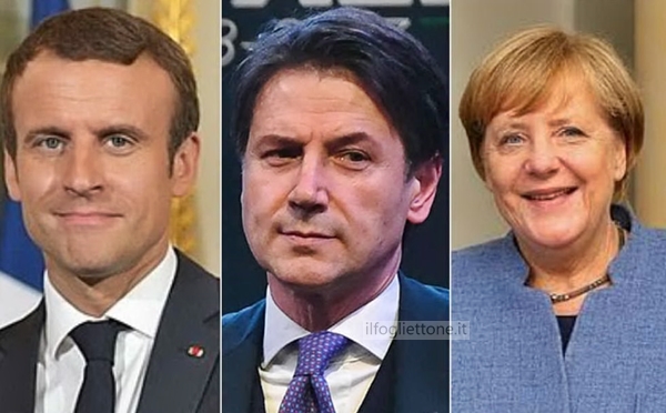 Conte al telefono con Merkel e Macron: piena disponibilità’ a collaborare
