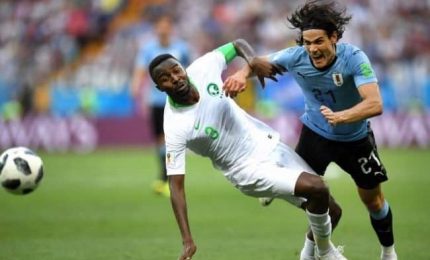 Uruguay-Arabia 1-0, Suarez conquista gli ottavi