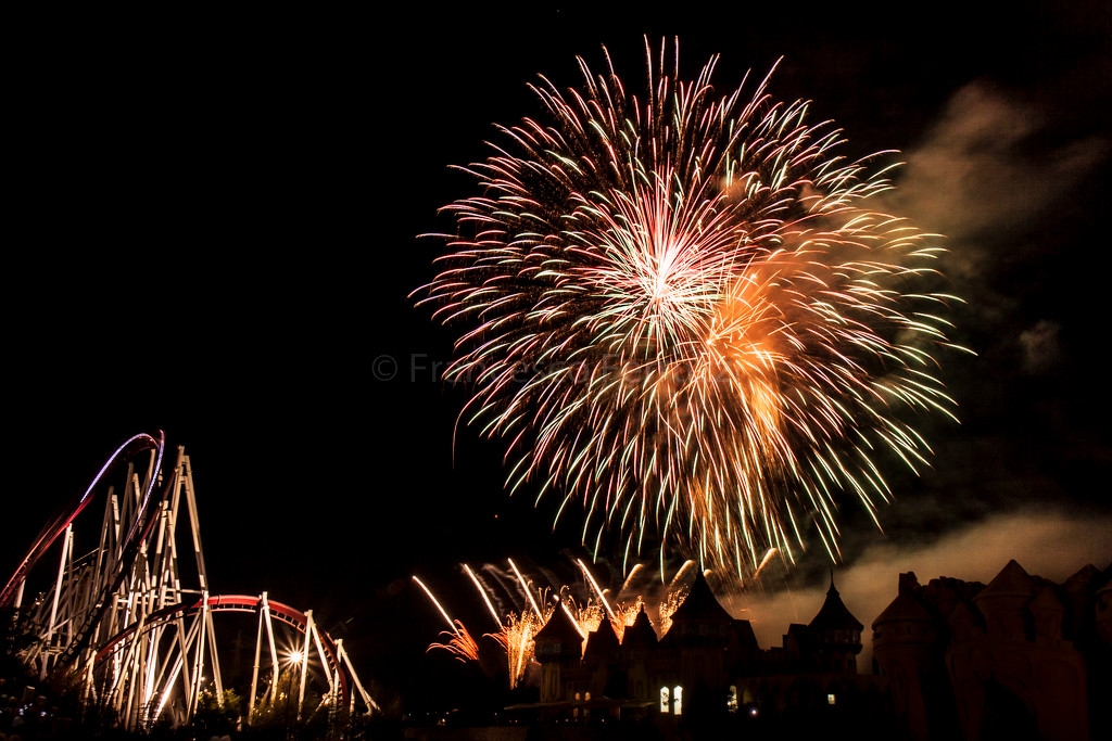 A Rainbow MagicLand il campionato di fuochi d'artificio