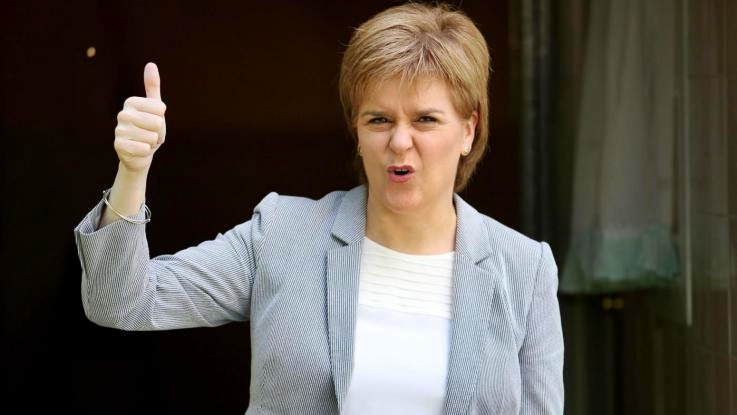 La premier scozzese, Nicola Sturgeon