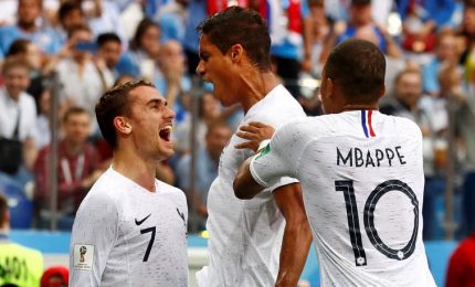 Francia-Uruguay 2-0, Griezmann porta i transalpini in semifinale