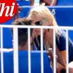 Claudia Zanella bacia un altro uomo