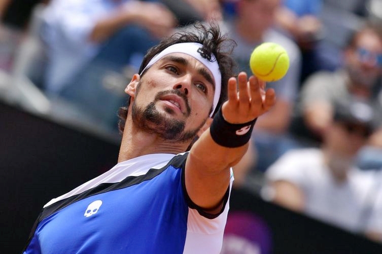 Fognini batte Opelka con la sua arma