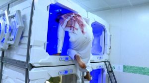 Mini loculi hi-tech per il riposino dei pellegrini alla Mecca