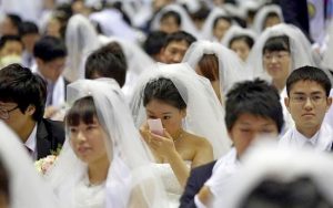 Nozze di massa in Corea del Sud