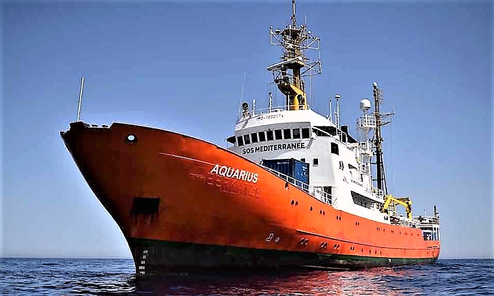 Nave Aquarius diretta verso Marsiglia. Sos Me’diterrane’e: Salvini dice “bugie”