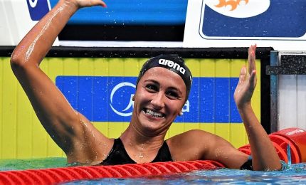 Nuoto, Simona Quadarella oro nei 1500 stile