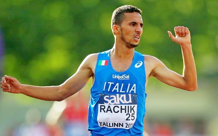 Quarta medaglia azzurra, Rachik bronzo nella maratona