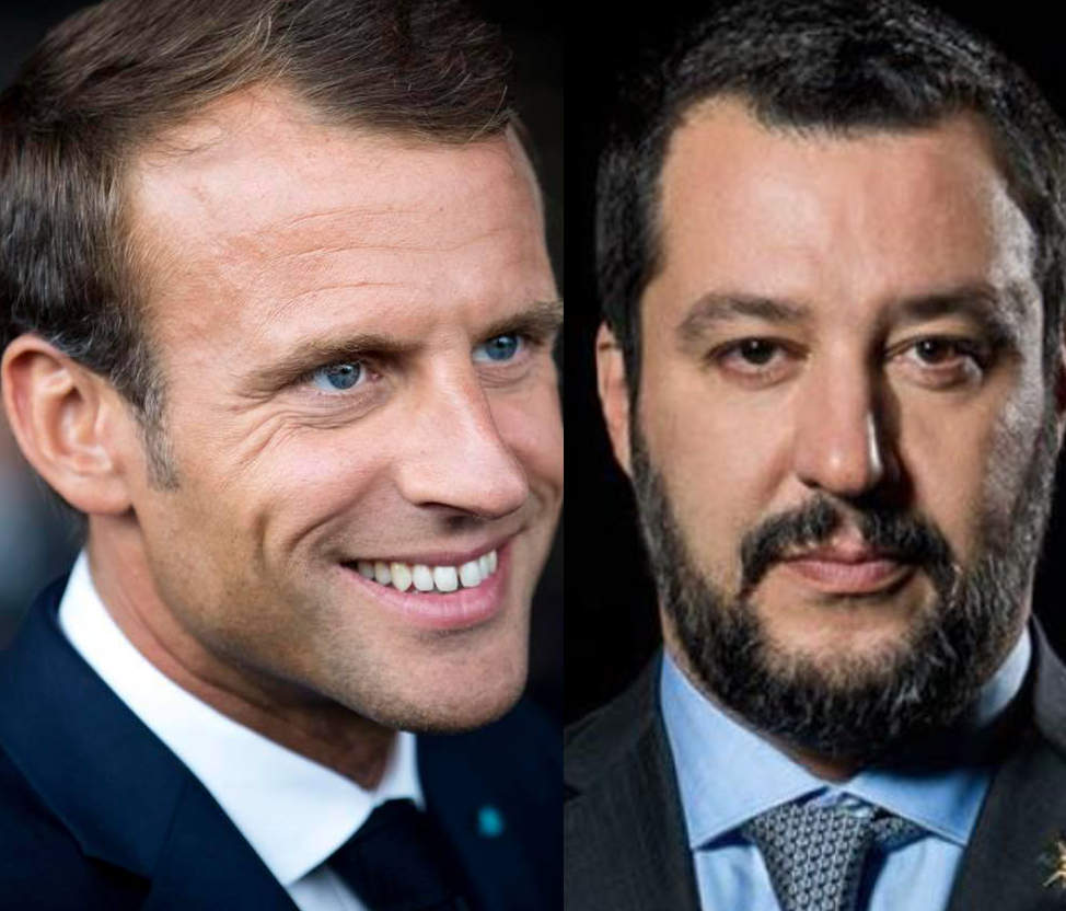 Salvini apre a Macron, ma lui lo snobba: “In Italia c’è un capo del governo, Conte”