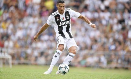 Debutto di Ronaldo alla Juventus, il primo gol di CR7