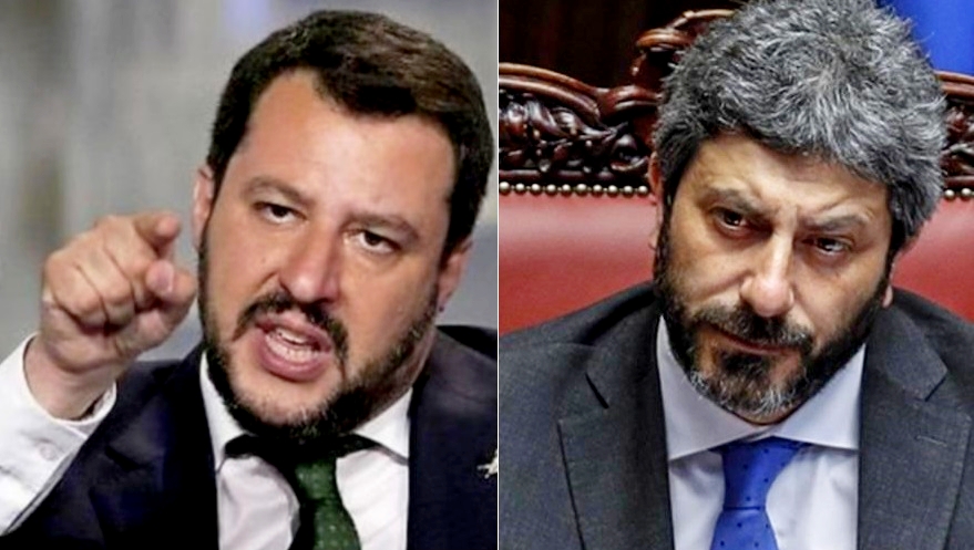 Salvini non molla su Nave Diciotti, scontro con Fico. E Conte attacca Ue
