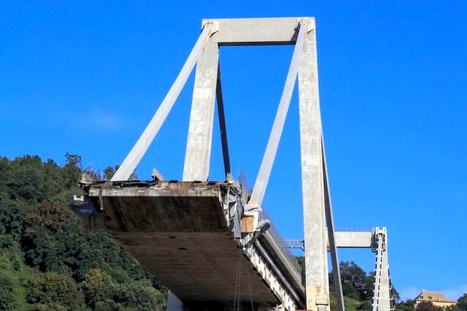 Ponte Morandi, aperto cantiere per demolizione