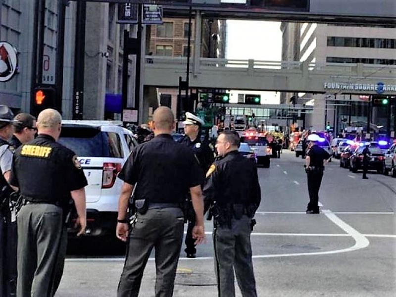Usa, 4 morti in sparatoria a Cincinnati durante rapina in banca