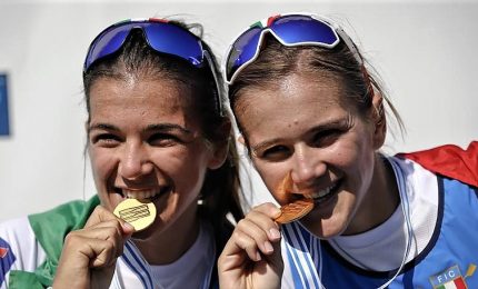 le sorelle Lo Bue medaglia d'oro a mondiali