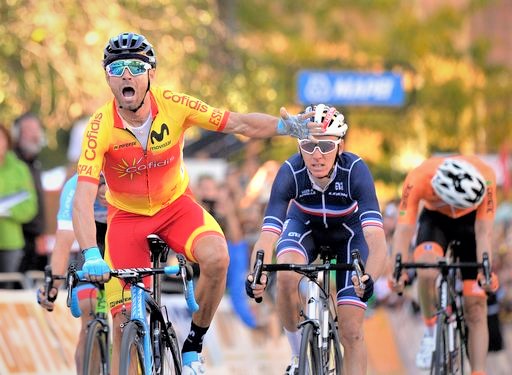 Mondiali, Alejandro Valverde campione del mondo su strada