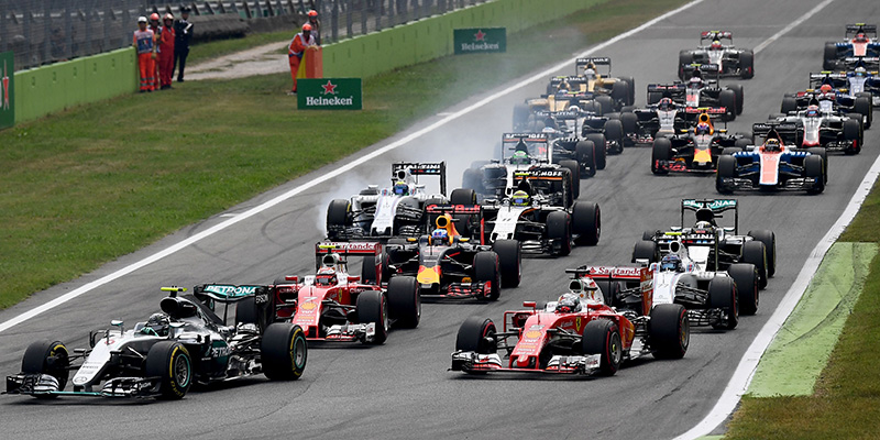 A Monza Hamilton in pole position. Vettel fuori, Leclerc fatica