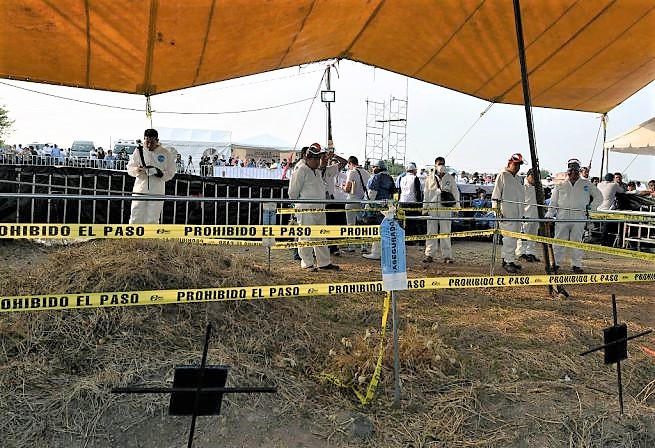 Messico, trovata fossa comune con resti di 166 persone. Si ritiene che i corpi siano stati sepolti almeno due anni fa
