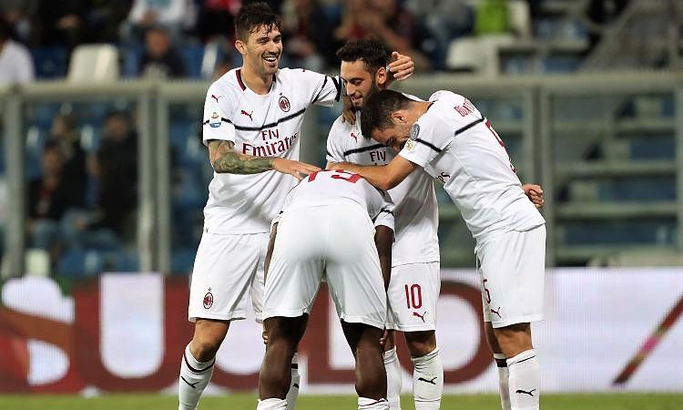 Notte da riscatto per il Milan, 4-1 al Sassuolo