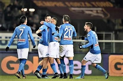 Torino-Napoli finisce 1-3, doppietta di Insigne