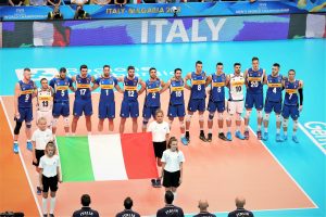 L’inno d’Italia  (Italia - Finlandia pallavolo Mondiali 2018