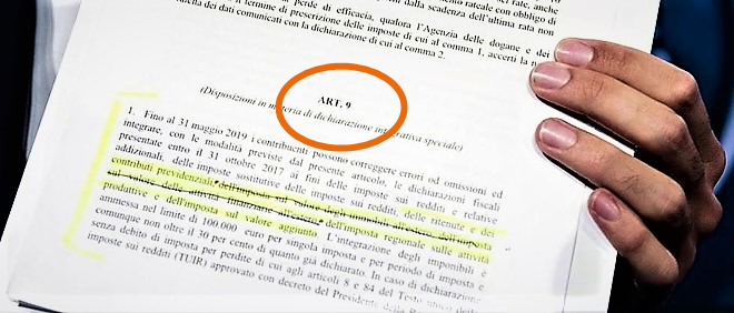 Mini-voluntary su case e conti all’estero, ecco la norma contestata da Di Maio