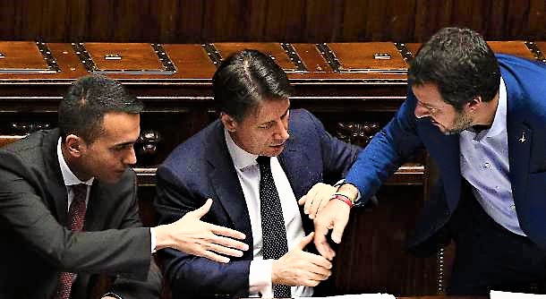 Conte tenta da Bruxelles pace “tecnica” fra Salvini e Di Maio