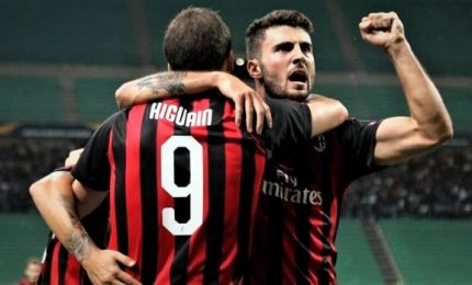 Cutrone sveglia il Milan, Olympiacos ko in 9'. Gattuso: "Buon risultato"