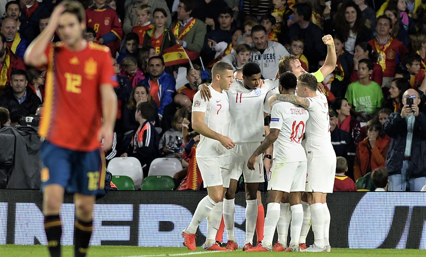 Nations League, l’Inghilterra stende la Spagna 3-2 in trasferta