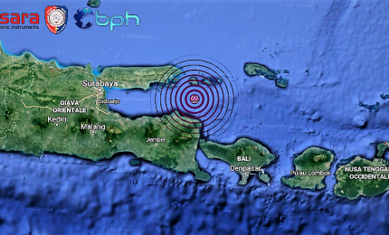 Indonesia: terremoto magnitudo 6.0 al largo dell'isola di Bali