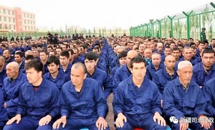 "Centri vocazionali" per uiguri gestiti come prigioni