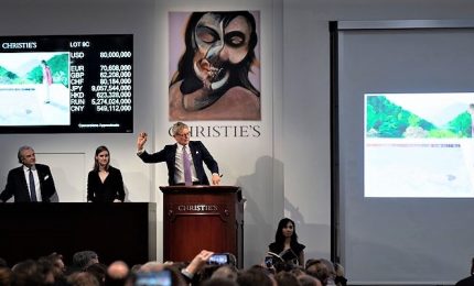 Quadro di Hockney venduto a 90,3 milioni di dollari, un record
