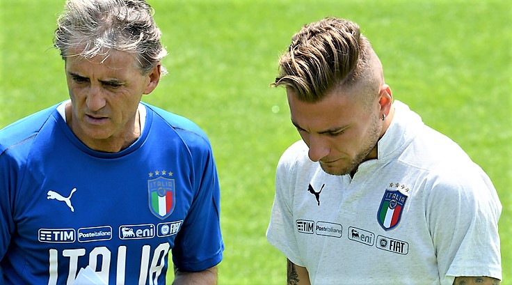 Mancini: “Dubbio Toloi-Di Lorenzo. Verratti sta bene”