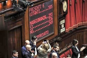 Dl sicurezza: Camera conferma fiducia a governo,336 sì
