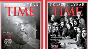 Khashoggi personalità dell'anno insieme ad altri reporter