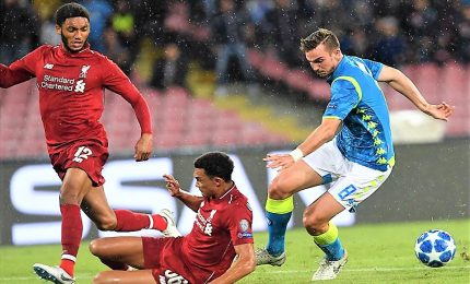 Salah "spegne" il Napoli, azzurri fuori dalla Champions