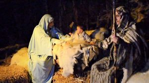 presepe vivente di Monterchi, nell'aretino