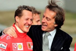 Michael Schumacher e Luca Cordero di Montezemolo