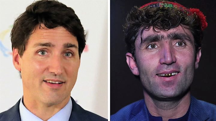 Spopola in Afghanistan il sosia di Justin Trudeau