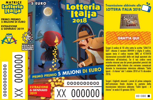 Lotteria Italia bacia la Campania, 5 milioni nel Salernitano