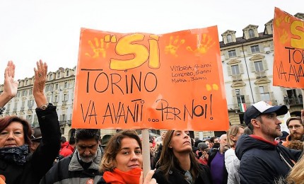 "Madamin" in piazza: "Piemonte è compatto per il sì"
