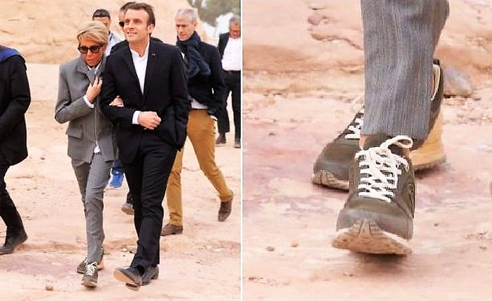 E’ bufera su Brigitte con le scarpe Vuitton in Egitto