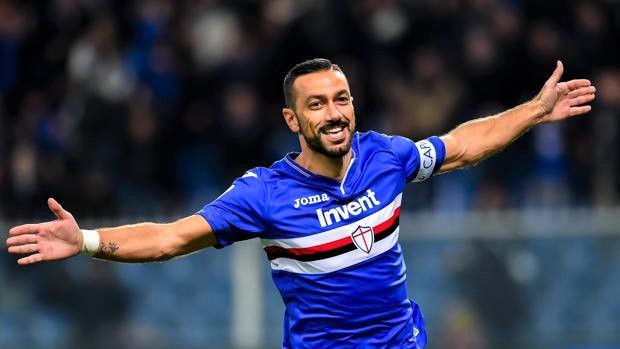 Rigore Quagliarella rianima Samp, Cagliari ko